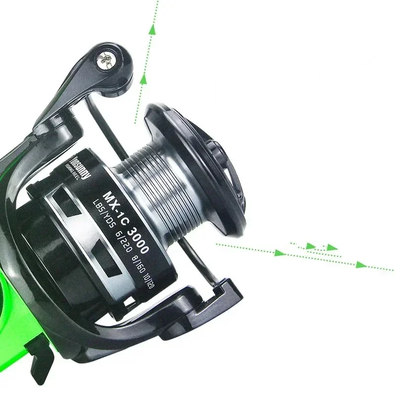 DAIWA 25Kg Max Resistance Full Metal Spool Handle Saltwater Freshwater Spinning Reel for Any Fishing Supplies - view 5