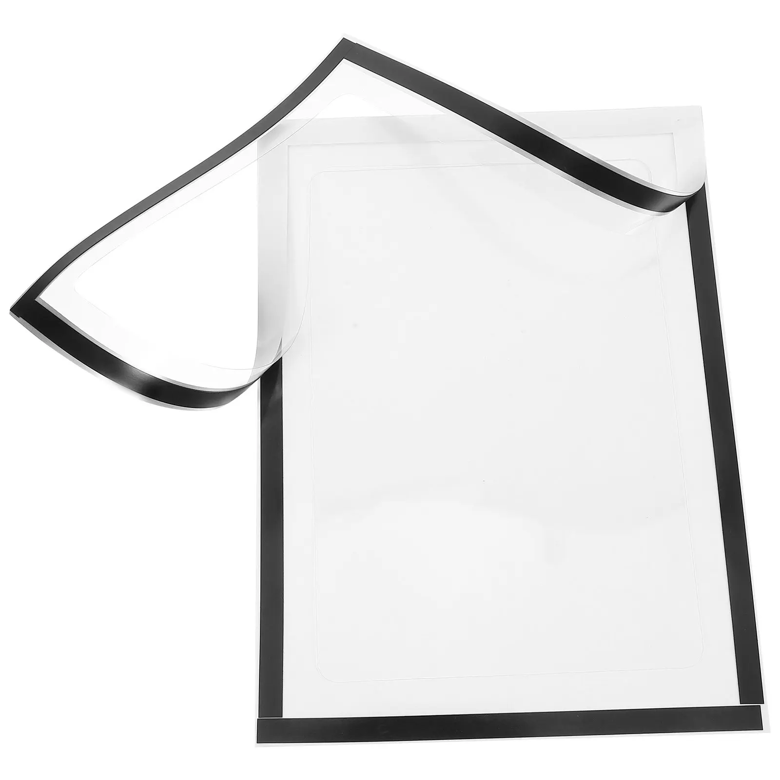 Portable Art Portfolio Folder for Sketching Drawing Photography Poster Storage with Transparent Insert Pages Sturdy Clipboard