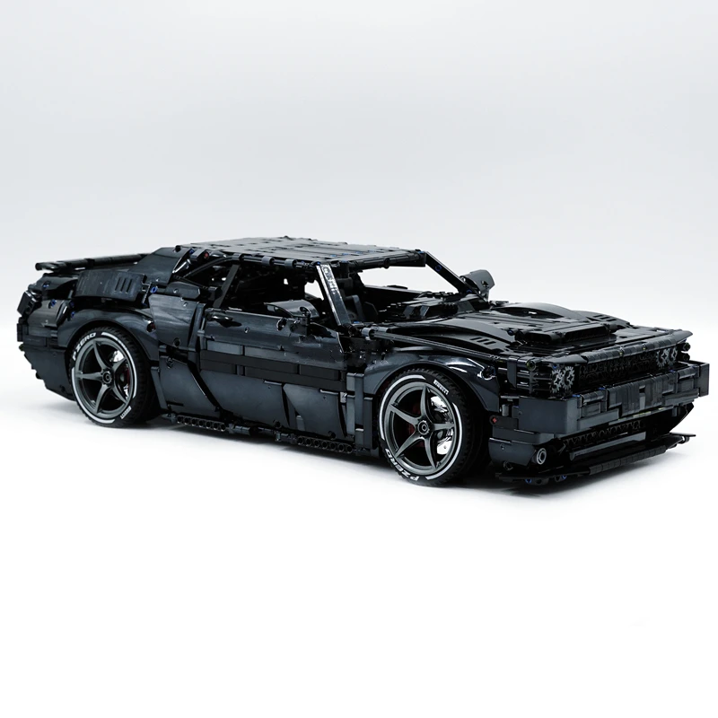 Demon Hellcat MOC 93560 152910 GT Super Sport Car 1:8 Model, bloques de construcción de tecnología de alta tecnología, juguetes Dodgege