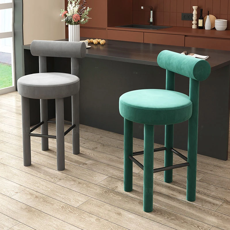 

Kitchen Bar Chair Stools Wooden Chairs Swivel Stool Height Adjustable Gaming Mid-century Counter Modern Backrest Cafeteria Cheap