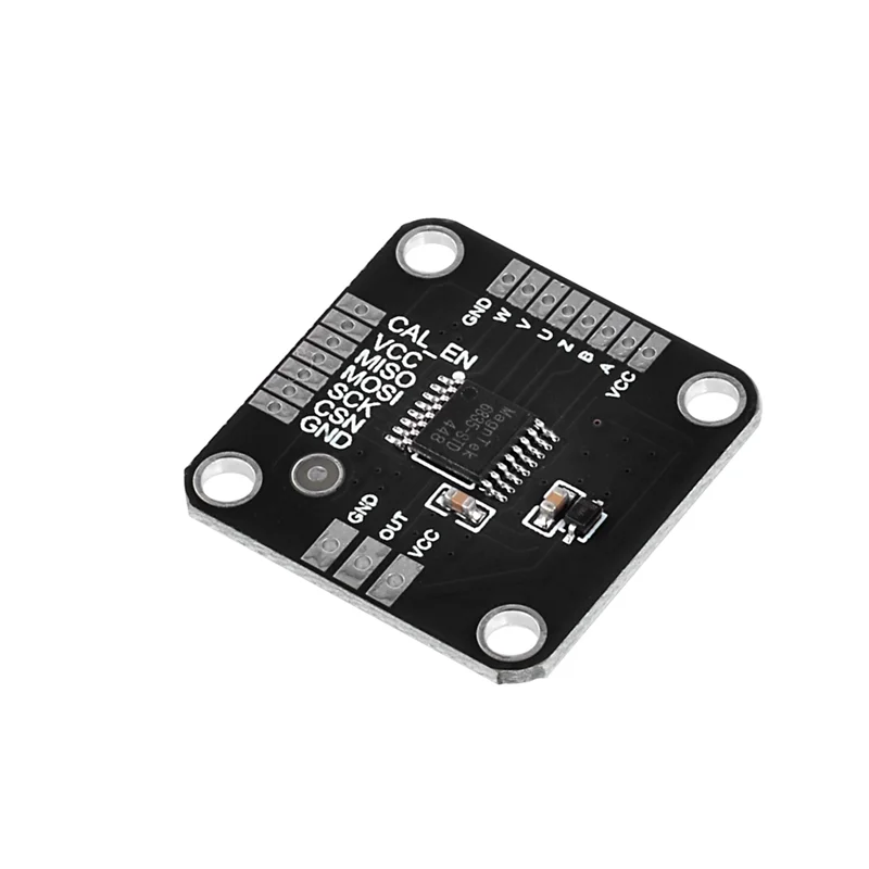 Modulo encoder magnetico MT6835 21BIT, PWM/SPI migliorato per motori brushless, dotato di magnete per sostituire AS5048-VVNB