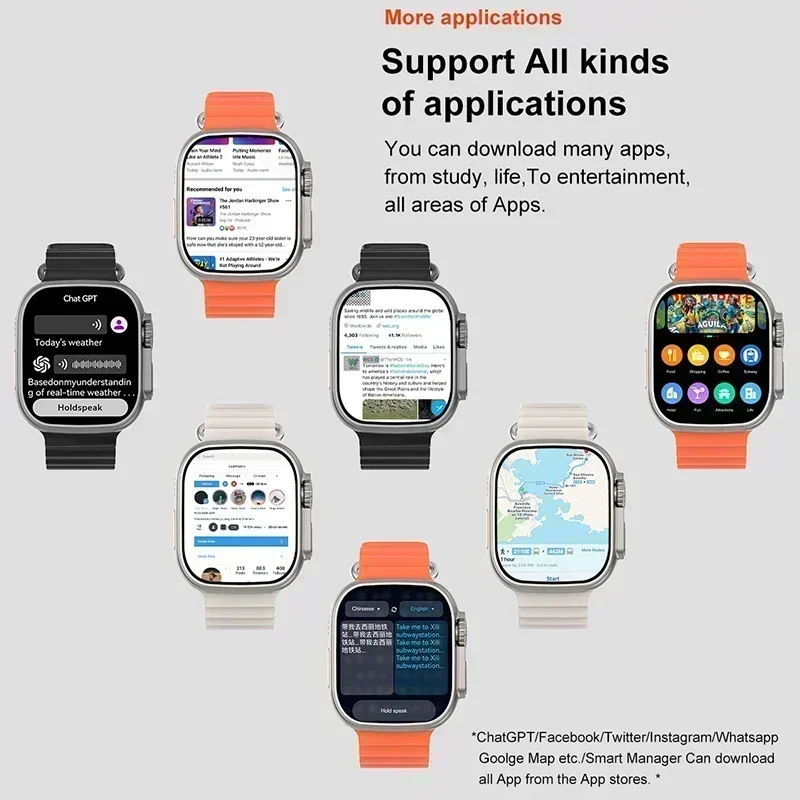 2025 Новый оригинальный для Google GPS 32G Память SmartWatch Музыкальное видео NFC Bluetooth Вызов Смарт-часы DT Ultra 3 Pro для Android iOS