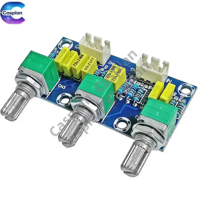 HIFI High End Passive Tone Board Preamplifier Module with Bass Treble Control