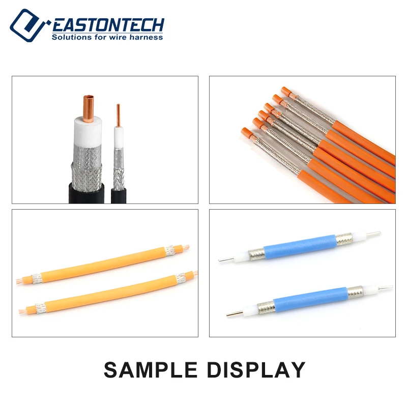 EW-06G Coax Cable Stripping Machine, Coaxial Cable Making Machine, Coaxial Wiring Harness Stripping