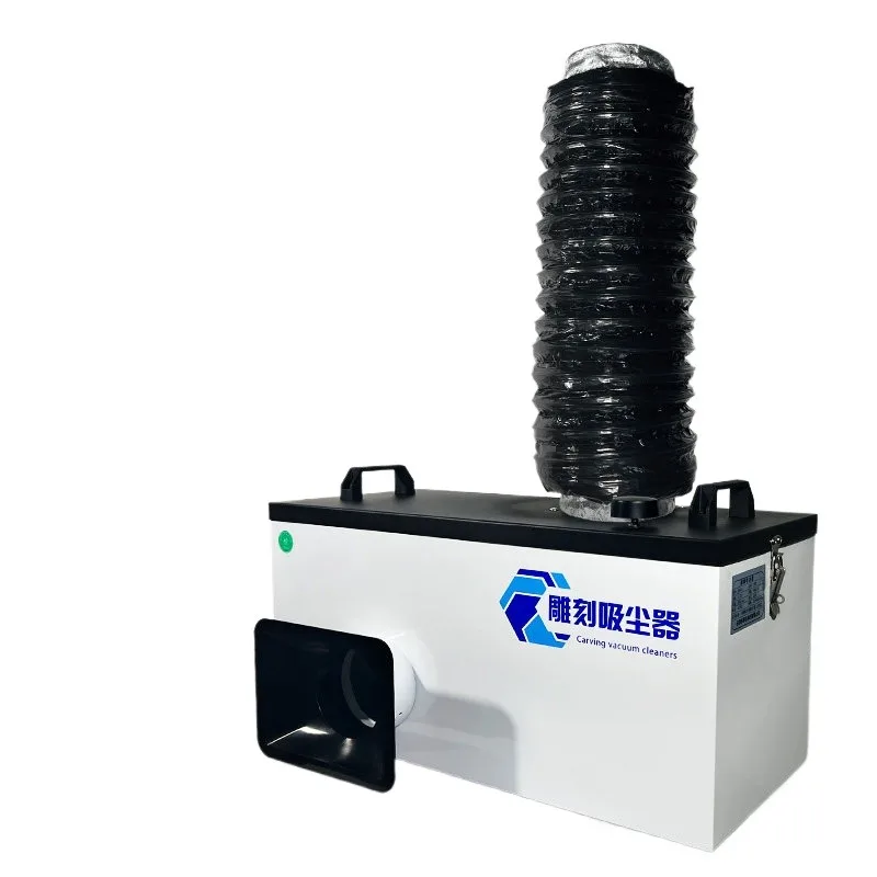Desktop Filter Type Carving Dust Collector Low Noise For Amber Jade And Metal Grinding Dust Extraction