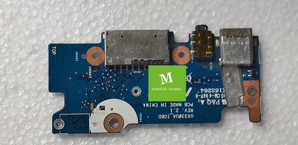 Genuine FOR ASUS UX330UA U3000U 2.1 AUDIO USB SD CARD READER BOARD