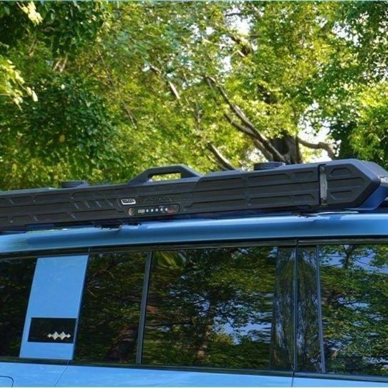 30L Car Roof Extendable Pressurized Road Shower Water Tank Solar Heated Off-Road Camping & Hiking Shower for Your Vehicle
