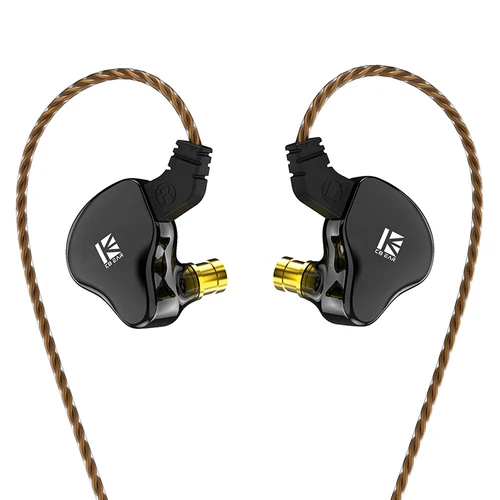 Imagen 2 del producto KBEAR-auriculares con cable KS1 KS2, audífonos dinámicos de doble circuito magnético para juegos, Monitor de oído, auriculares de música, auriculares kbear TFZ IEMs