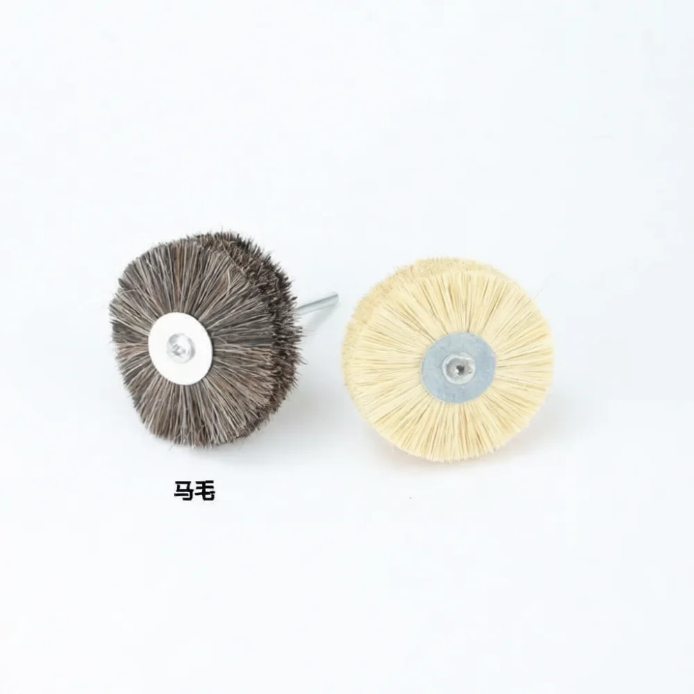 Industrial Polishing Brush For Metal Woodworking Abrasive Wire Head Stainless Steel Nylon Bristle Buffing Grinder