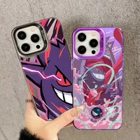 Case For Realme C63 C55 C53 C51 C61 C25 C21Y C25Y C35 C33 C11 2021 Realme 8 10 11 12 13 14 Pro Plus 5G cover Purple Gengar