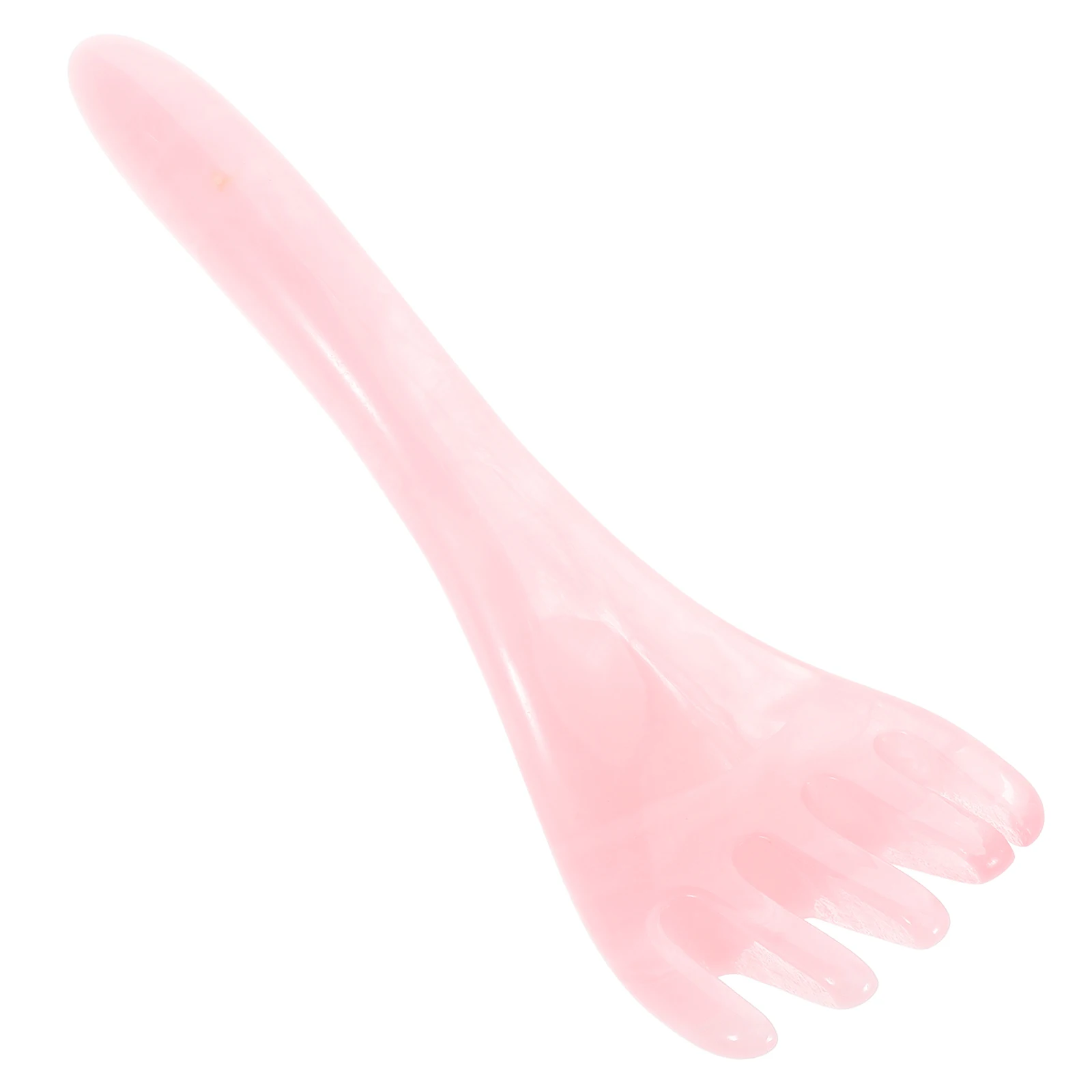 

Resin Head Comb 5 Claw Massager Scalp Scrubber Hair Scratch Tool Acupressure Stick Multi Function Design Portable Family