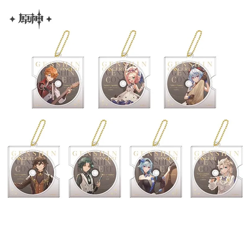 

Official Genuine Genshin Impact Dusty Wahine Theme Series Character CD Wind Pendant Effect Decoration Anime Peripheral Gift