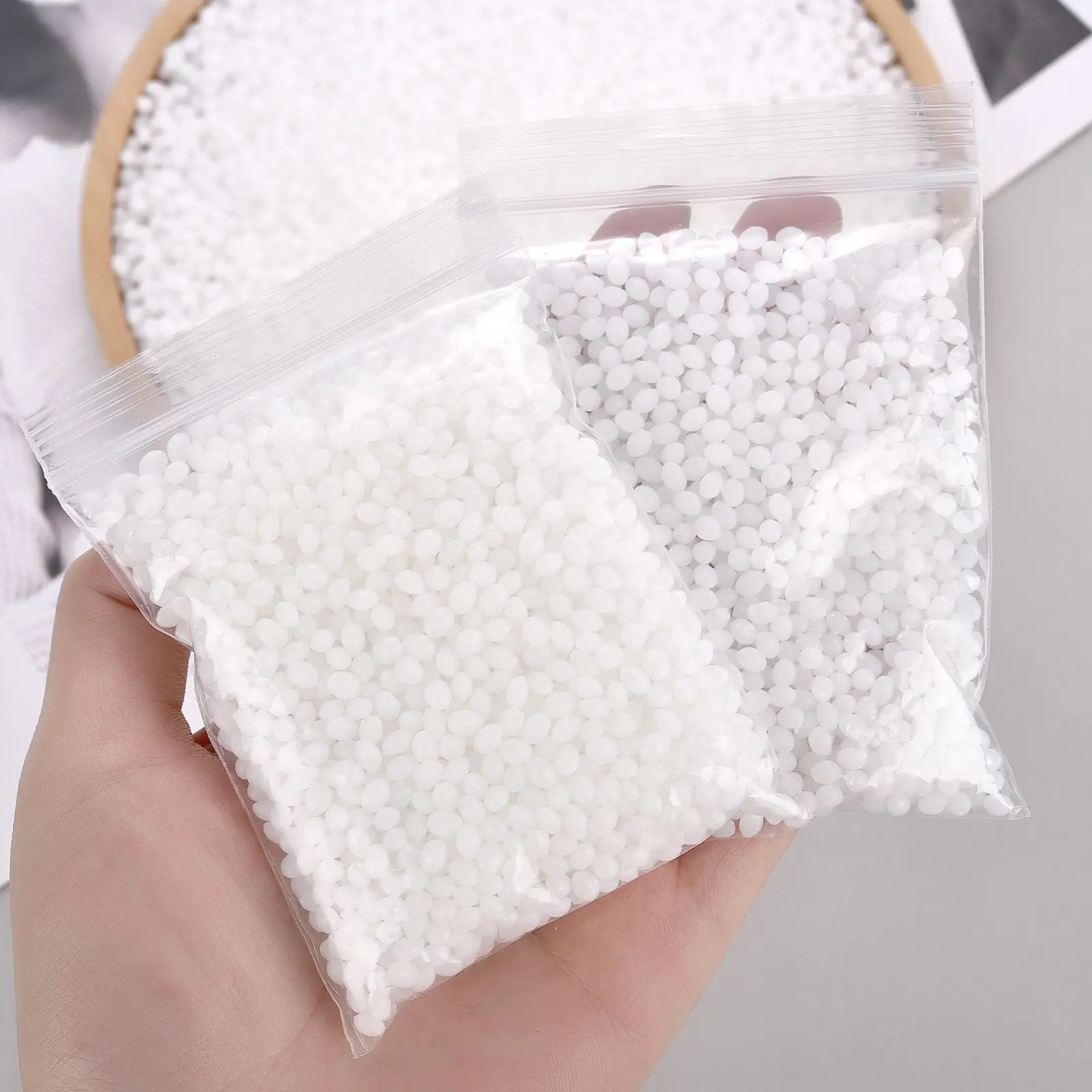 Plástico polimorfo termoplástico, herramienta de modelado de arcilla, arte de cerámica, también conocido como policaprolactona, 20/50/100g