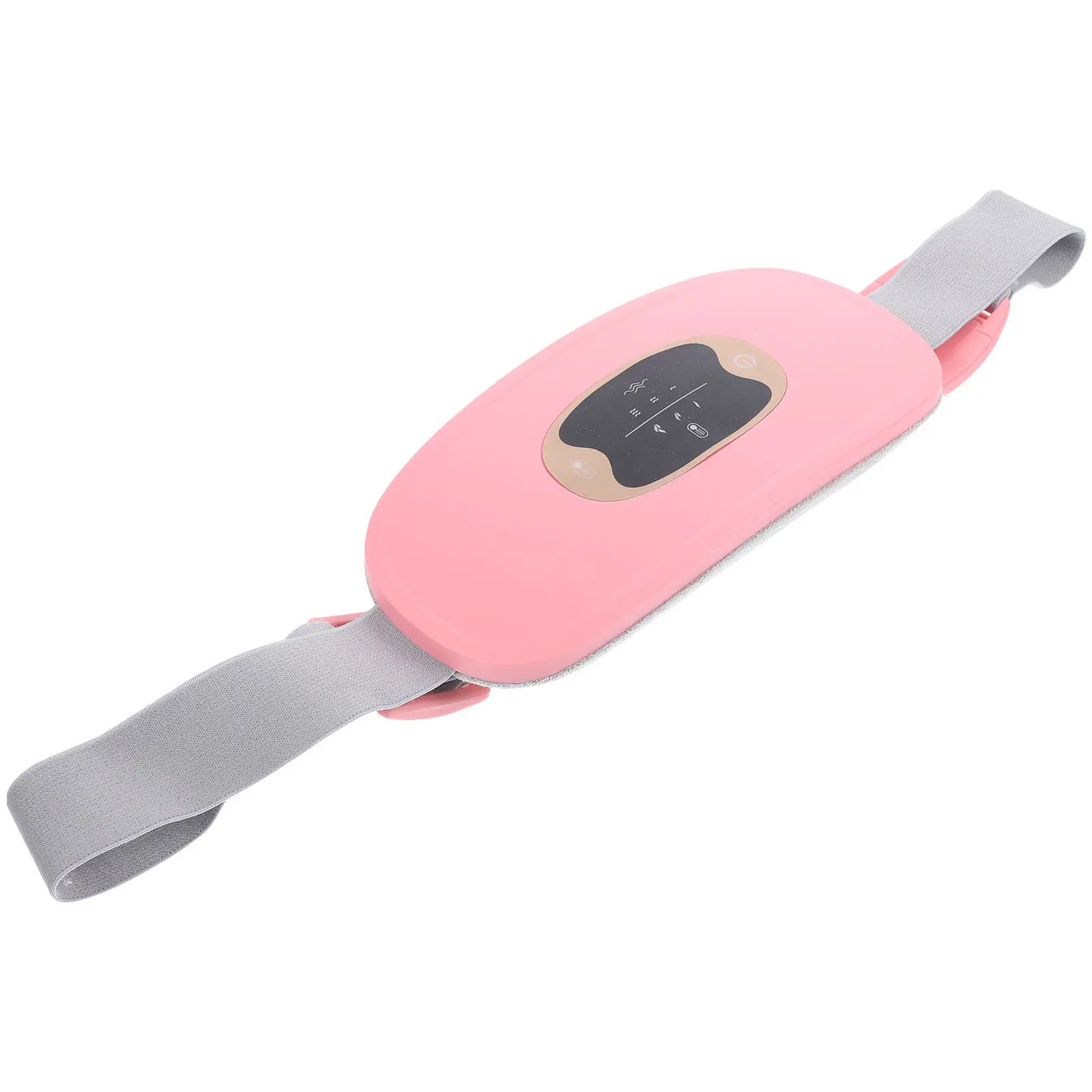 1Set Heating Waist Belt Kit Electronic Massage Heating Abdominal Warmer Low Noise Vibration Menstrual Heated Relief Waist