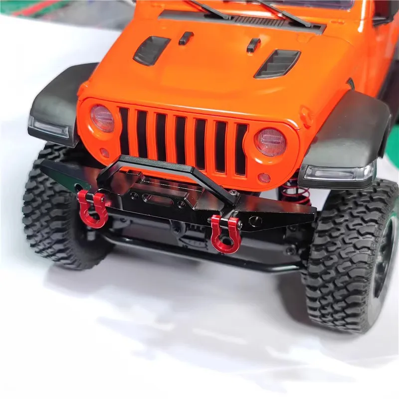 Used For MN Model 1/12 MN128 Wrangler RC Car Parts Metal Upgraded Front And Rear Bumper Guards