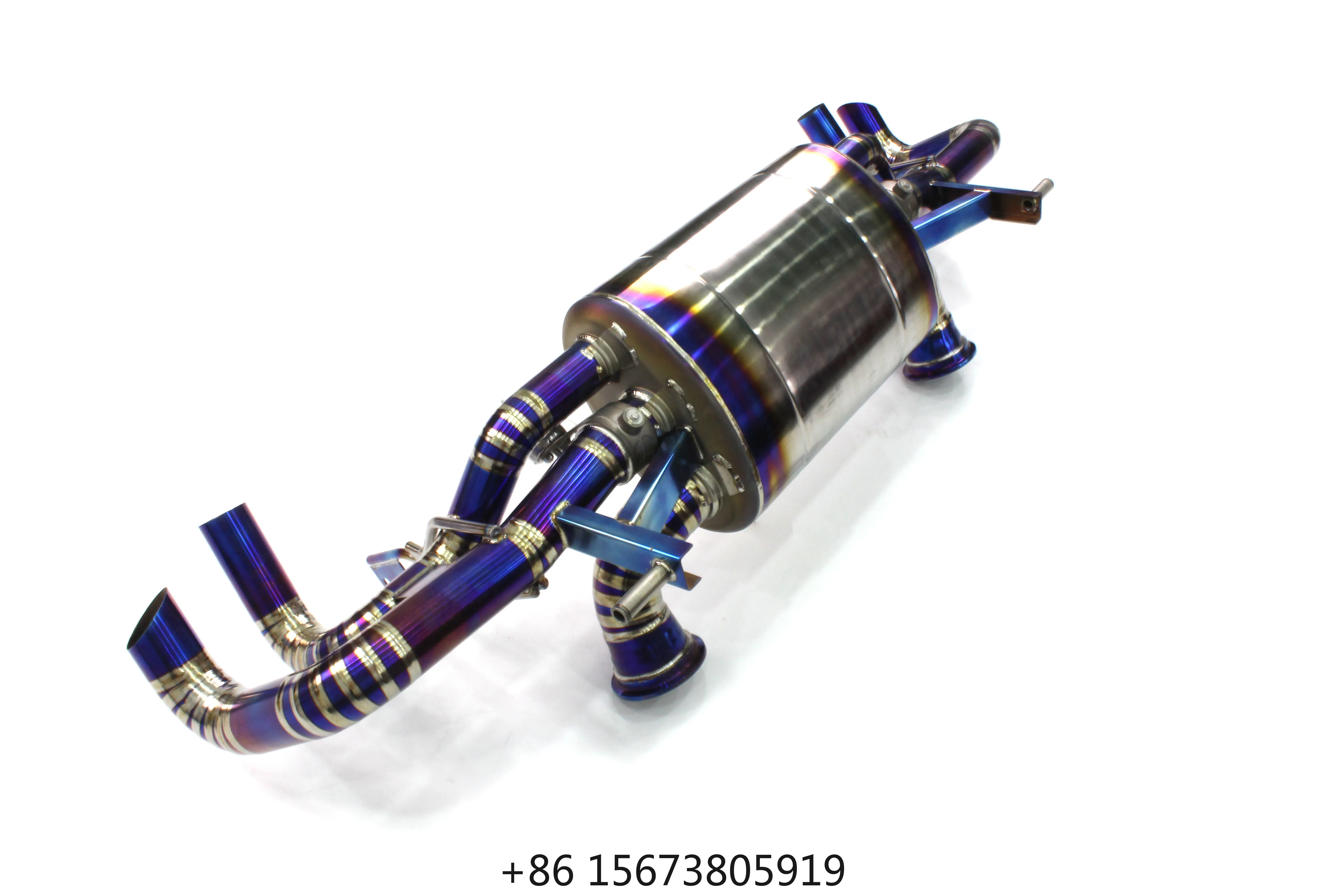 Factory Performance Titanium Exhaust Pipes System for  Huracan 5.2 LP580/LP610 Catback Exhaust MufflerCustomed