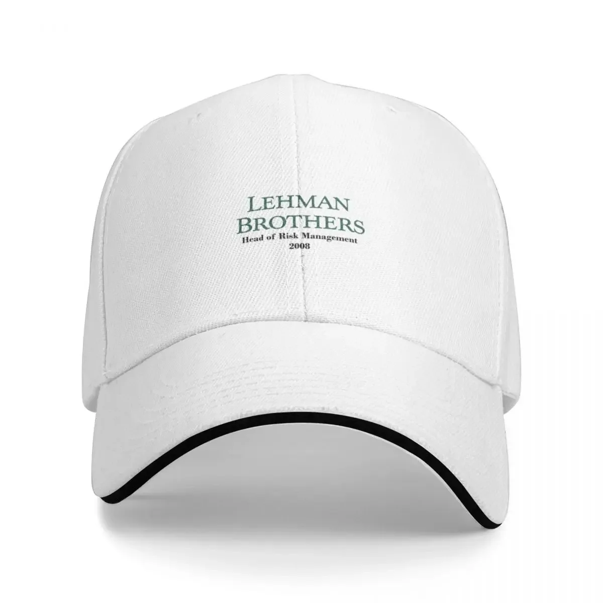 Lehman Brothers - Head of risk managment 2008 (SMALL) Cap Baseball Cap Hiking hat hat man Women's