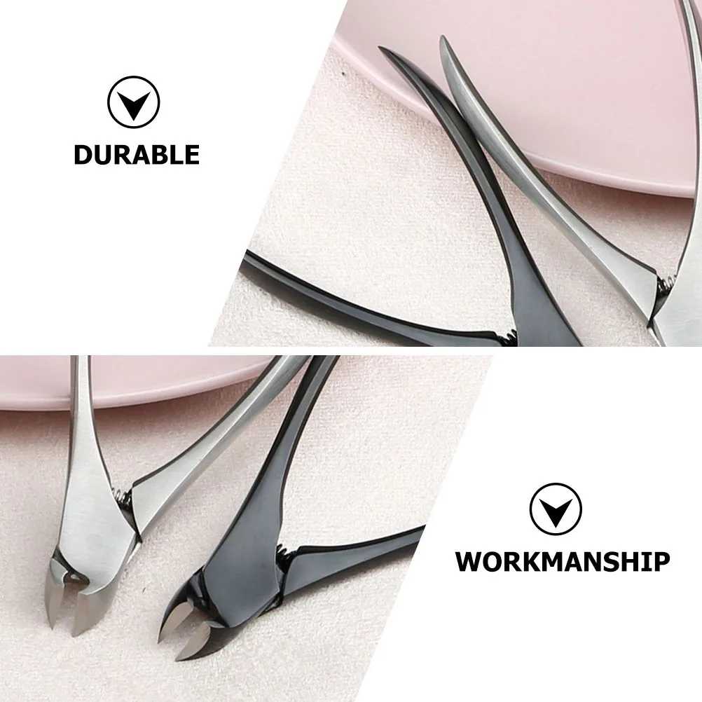 

1Pcs Nail Clipper Ergonomic Toenail Clippers Thick Nail Trimmer for Home Salon Pedicure Ingrown Toenail Care Stainless Steel