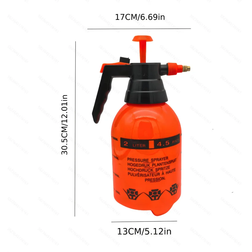 Household Thick Plastic Gardening Spray Pot 1-liter 2-liter Watering Plant Special Large Capacity Spray Pot Disinfection Spray P