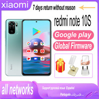 smartphone Xiaomi Redmi Note 10S Global firmware 4G 6.43-inch MediaTek Helio G95 Android 11 33W used phone