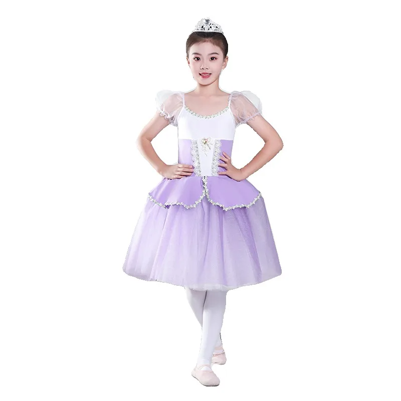 

Vestido de Ballet profesional para mujeres traje Ballet del lago los cisnes traje baile actuación bailarina tutu dress women