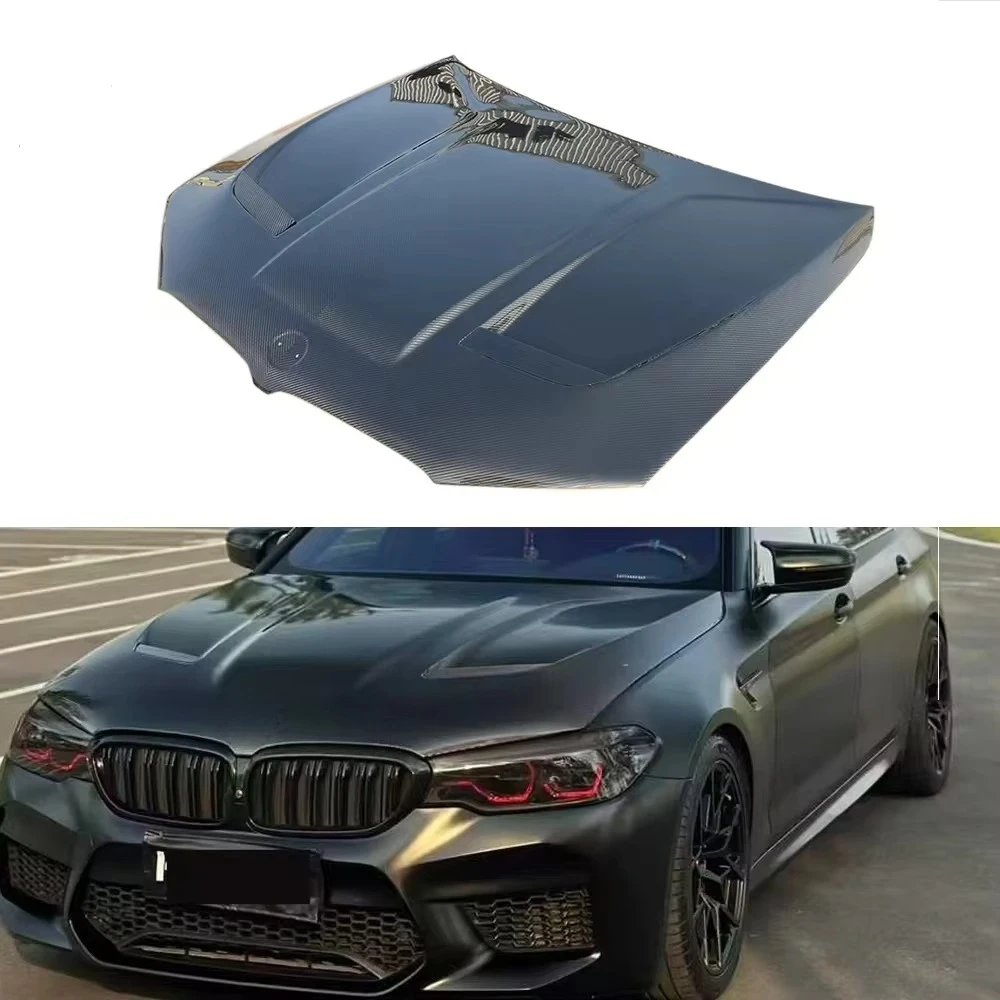 For  5 Series  F90 M5  G30 G38 Dry Carbon Fiber Engine Hood  Real Carbon Fiber Fender Trunk Lid