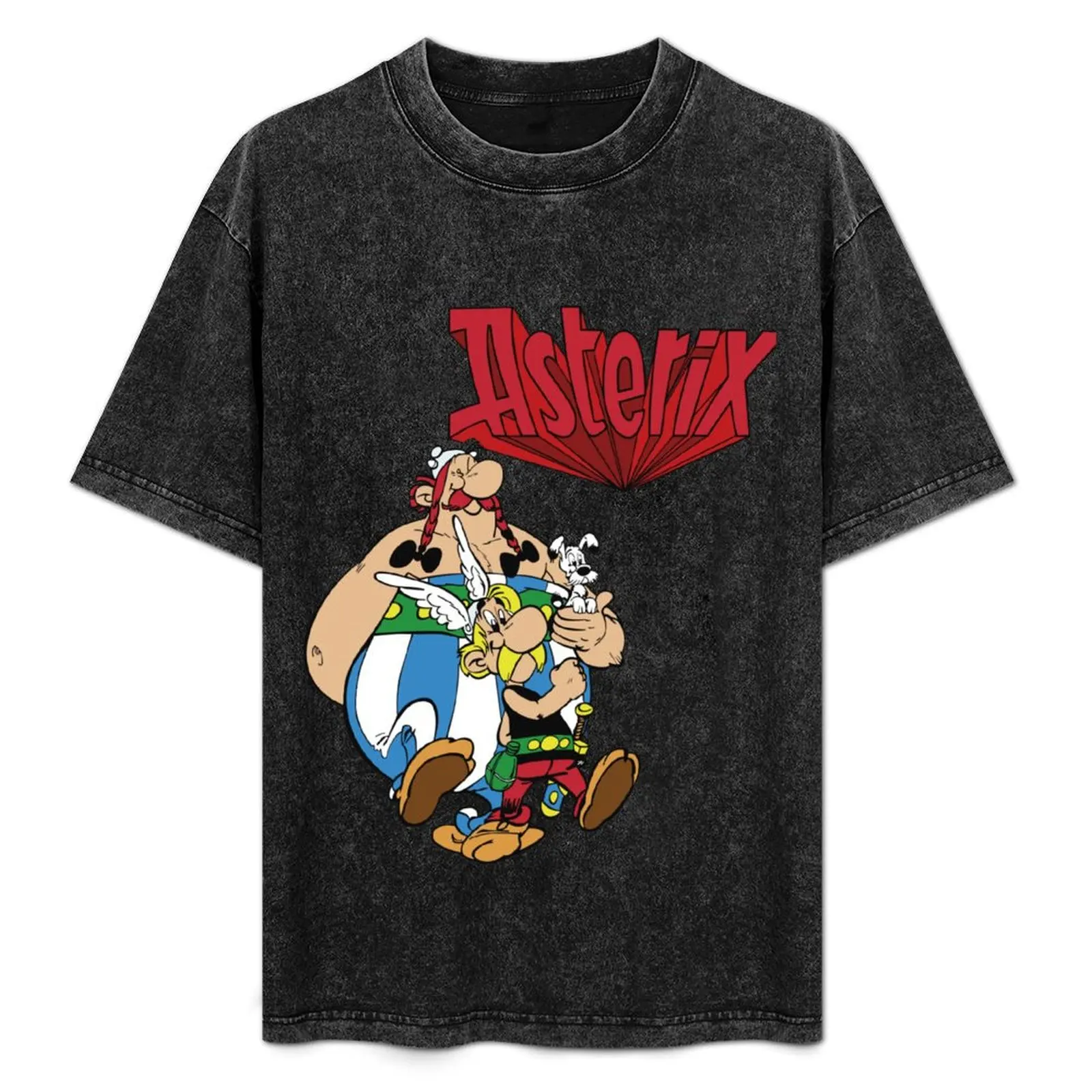 Printed Gallic Adventures: Classic Video Game Asterix Printed Products T-Shirt cute clothes quick-drying outfits for men