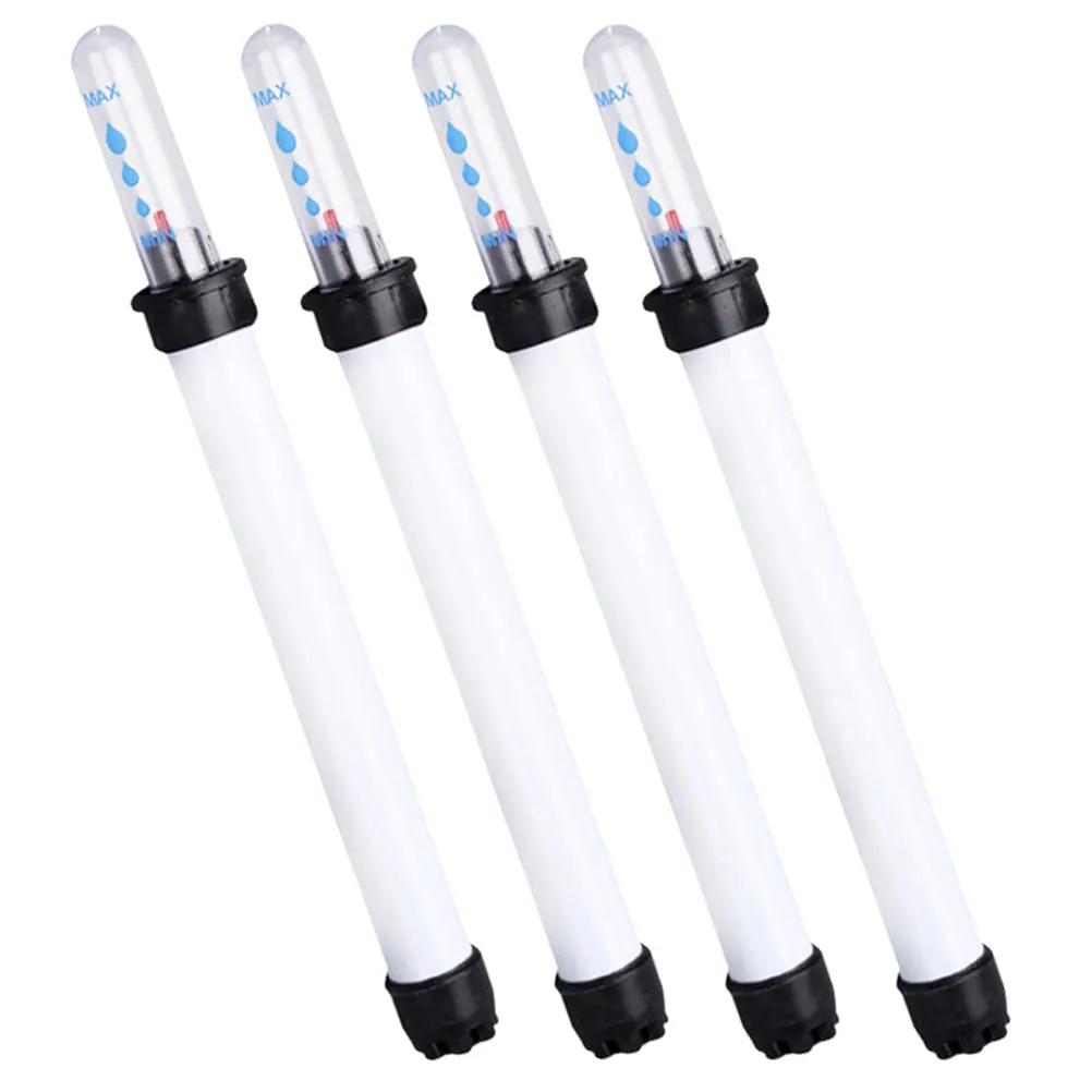 

4 Pcs Water Level Gauge Plant Meter Indicators Display Table Plastic Houseplant