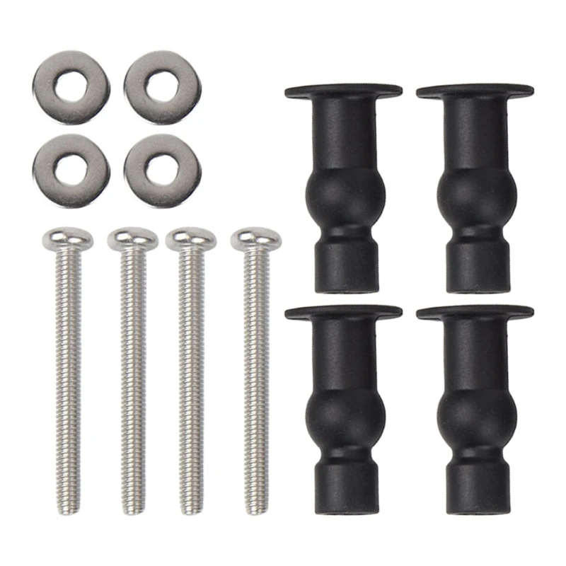 4 pezzi sedili WC cerniere fissaggi per fori ciechi viti in gomma espandibile top fix dadi Dropship
