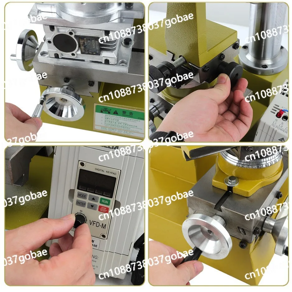 High-speed frequency conversion automatic engraving machine Multifunctional cylindrical flower machine Jewelry engraving machine
