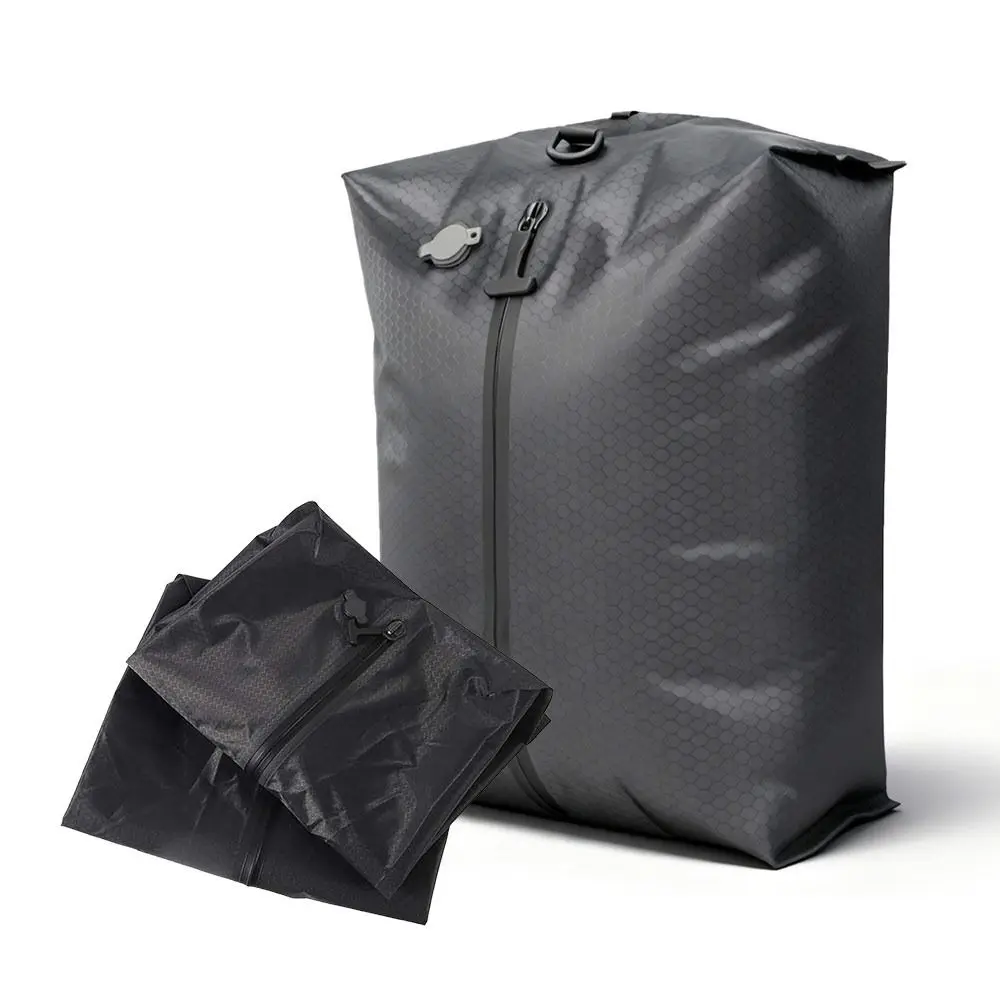 

Folding Travel Vacuum Bags Reusable Waterproof Vacuum Compression Bag Space Save Dustproof Luggage Vacuum Storage Bag