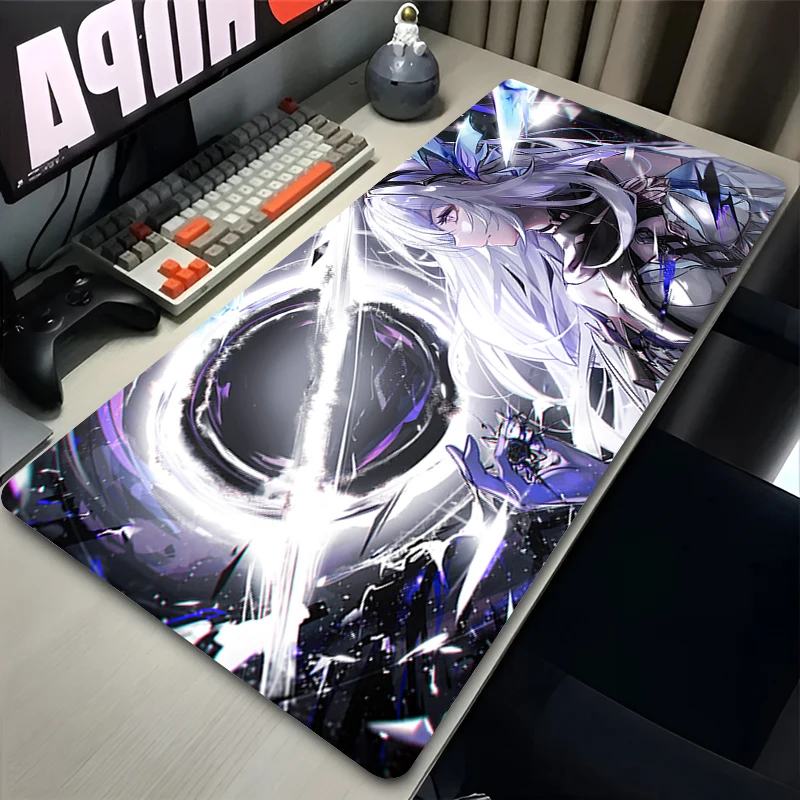 Gaming Accessories Large Mouse Pads Genshin Impact Skirk Speed Mini Pc Keyboard Desk Mat Designed specifically Computer Mousepad