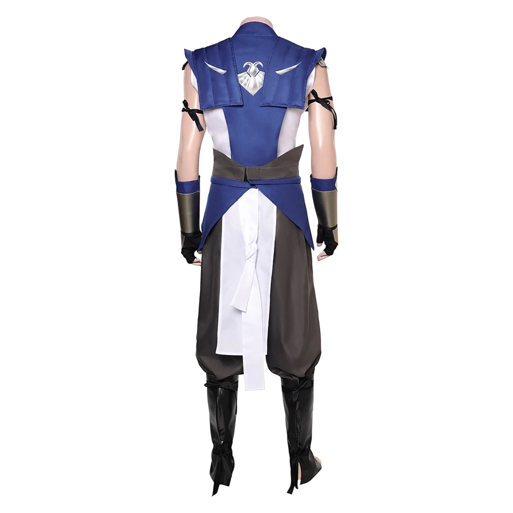 Anime Game Mortal Kombat Kostuum Mannelijke Sub Zero Cosplay Rollenspel Vermomming Volwassen Mannen Rollenspel Fantasia Outfits Halloween Pak