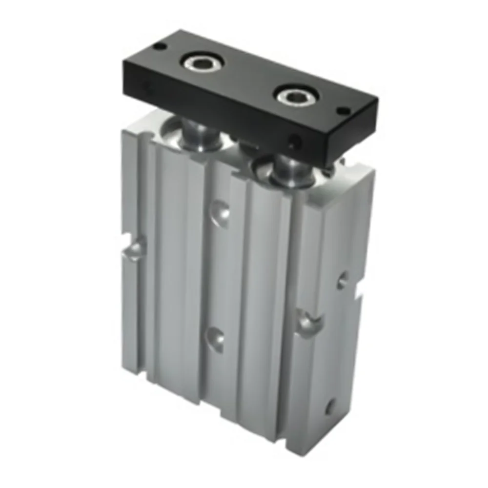 Duplex Cylinder Diameter 10mm 16mm 20mm 25mm 32mm Stroke 10-200mm Standard Magnetic Switches-0 GQGJ-0