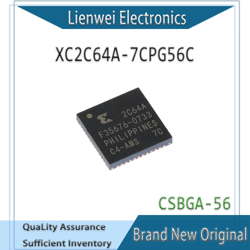 

100% New Original 2C64A XC2C64A-7CPG56C IC Chipset CSBGA-56