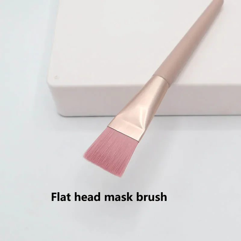 Blade Thin Eyebrow Brushes Pink Angled Concealer Eyeliner Brushes Portable Eyeshadow Makeup Brushes Cosmetic Facial Beauty Tools