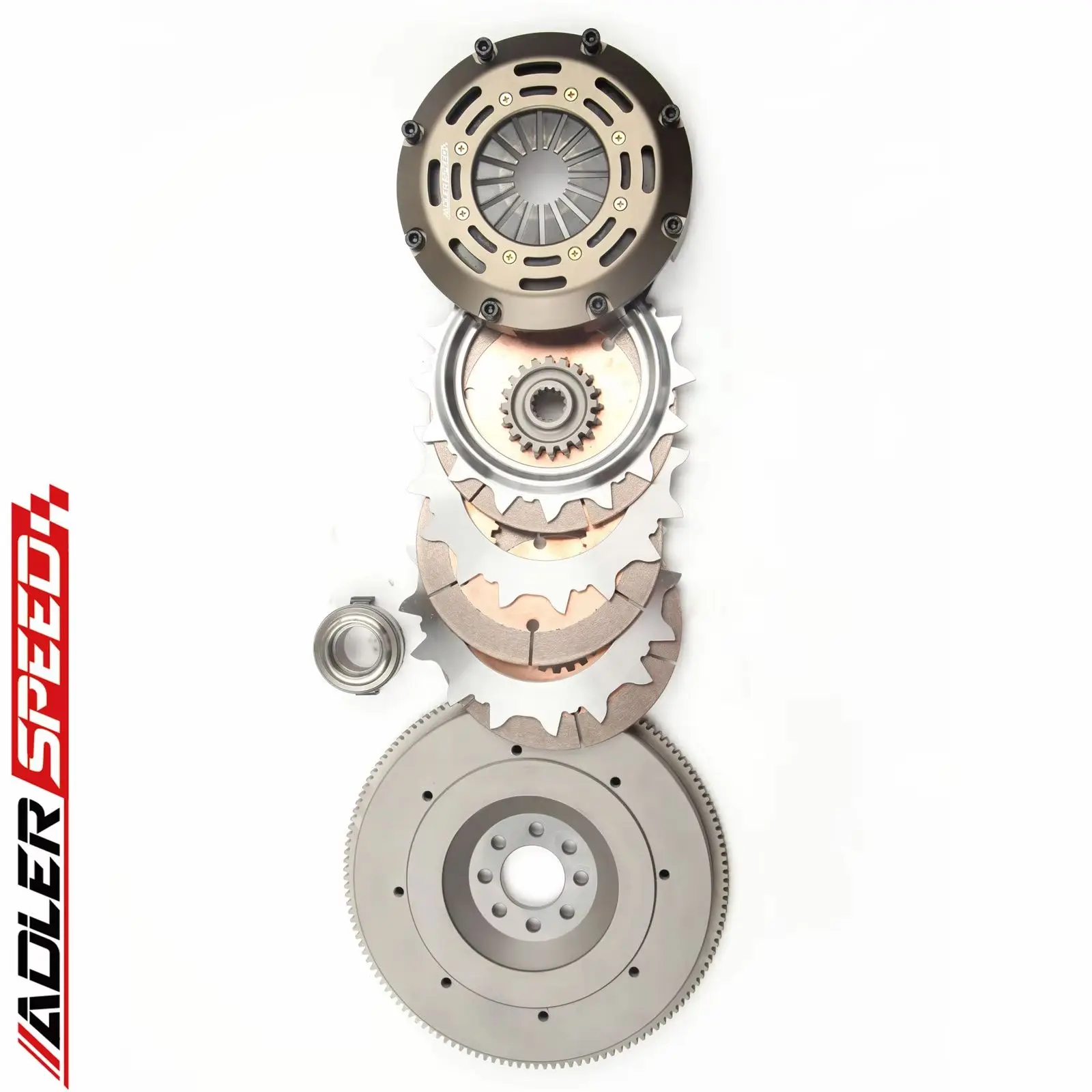 

ADLERSPEED Clutch Triple Disc Kit & Flywheel For 2002-2006 Mini Cabrio / Cooper S R52 R53 6-Speed