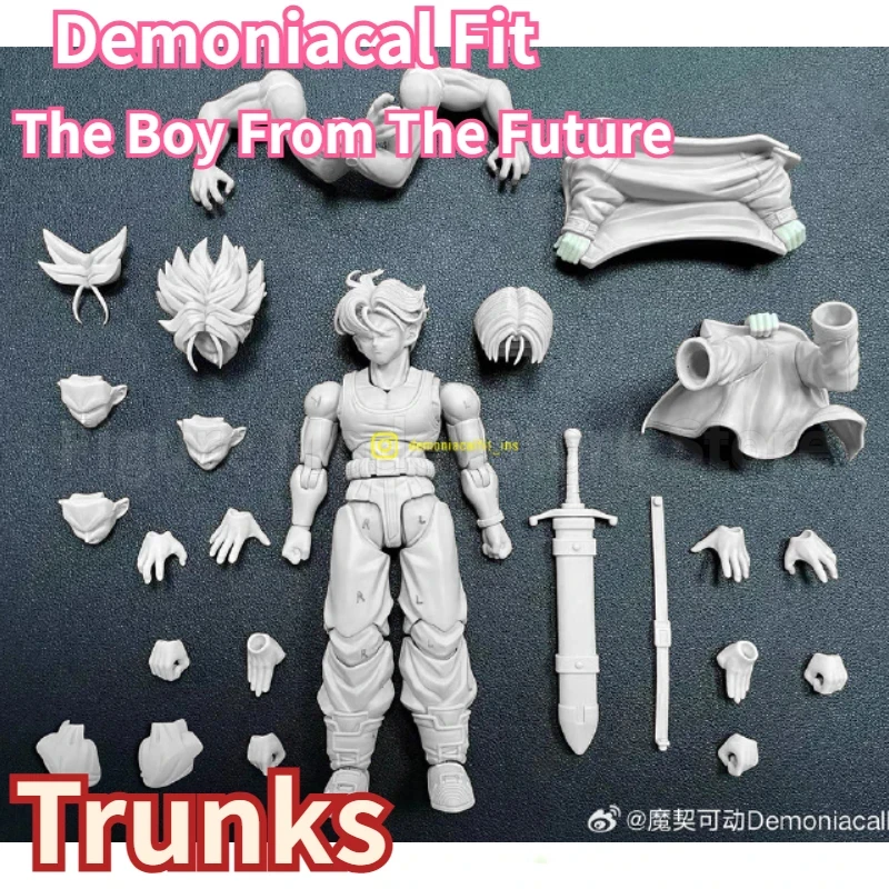 Demoniacal Fit Dragon Ball Z SHF Super Saiyan SSJ Trunks The Boy From The Future Son of Tomorrow Anime Action Figure Model Toys