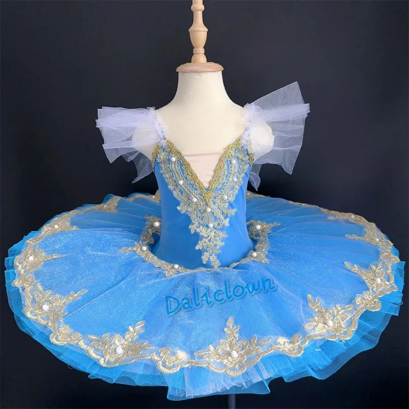 CyProfessional Tutu Ballet lac des cygnes ballerine crêpes Tutu fille femmes adulte enfant princesse robe de Ballet enfants danse Costume Tutu