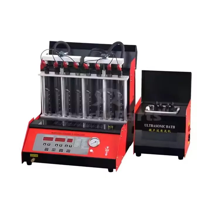 

Fuel Injector Test Bench and Cleaning Machine Fit-101 Fuel Injector Test With Ultrasonic Cleaner Tester FIT-101T 8 Cylinder
