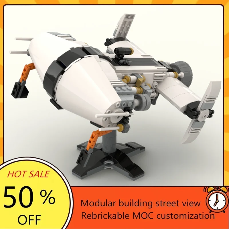 

Набор для сборки космического корабля из 471 детали: популярная модель по мотивам фильма «Звездные войны», модульный конструктор, технологичный подарок, праздничный набор для детей