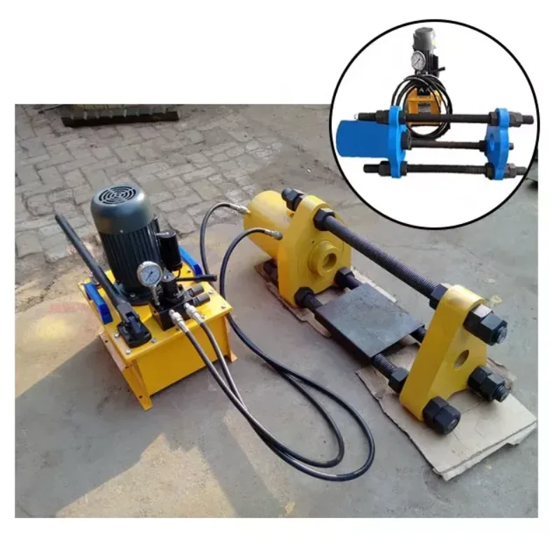 100T/120T/150T portable hydraulic track link pin press Crawler  disassembling machine  for sale