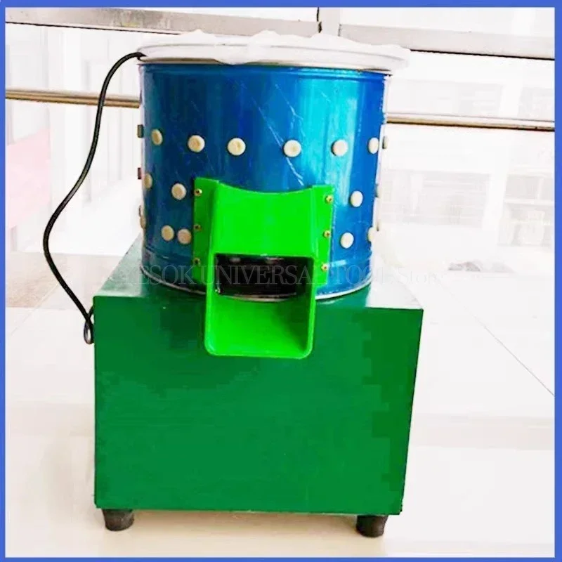 Pequeña máquina de depilación para pollos, patos, gansos, palomas y pájaros. Pistola de depilación para fabricación de ladrillos de aves de corral, hogar