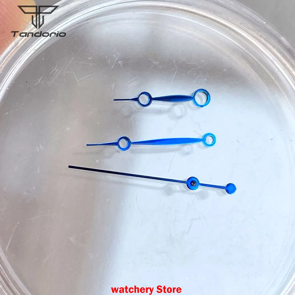 السيف نمط ساعة الإبر منتصف الليل الأزرق ل NH35 NH36 NH38 الحركة التلقائية الساعات جزء ساعة اكسسوارات أداة إصلاح