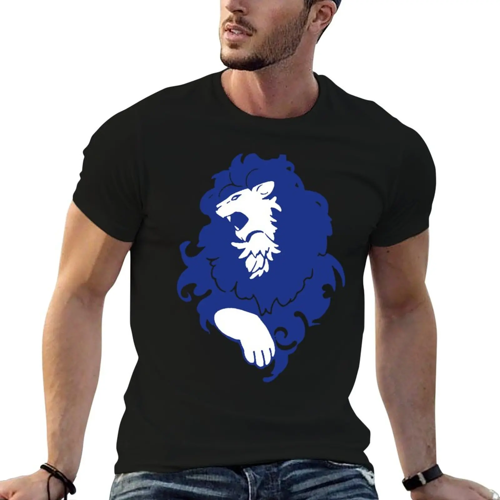 

Fire Emblem: Three Houses - Blue Lions Emblem [Colored] T-Shirt cotton t shirt pack t shirt man luxury T-Shirt