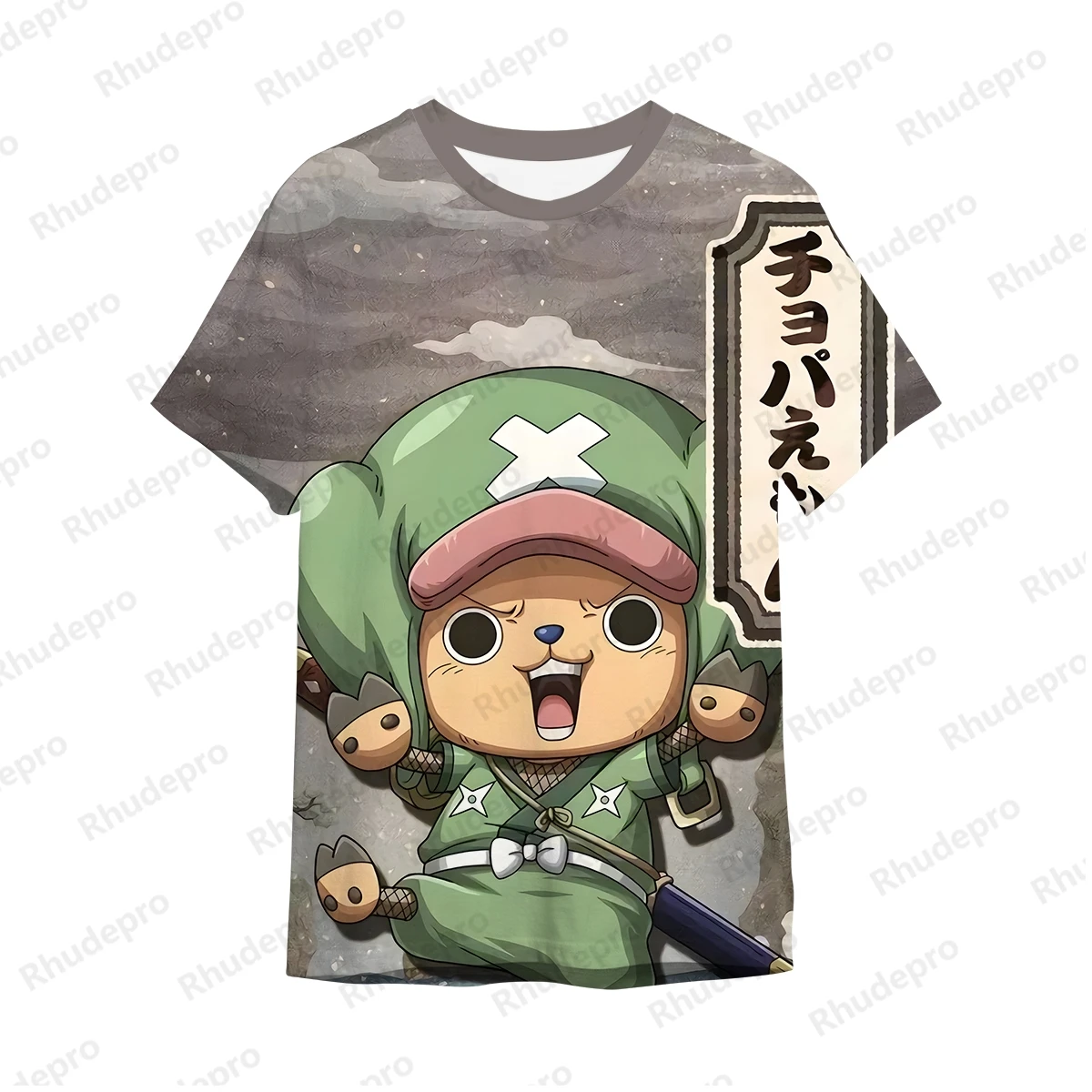 

T-Shirt Short Monkey D Luffy Children's One Piece Men 5XL Tee Harajuku Style Roronoa Zoro Tops Streetwear Clothing T-shirts 2024