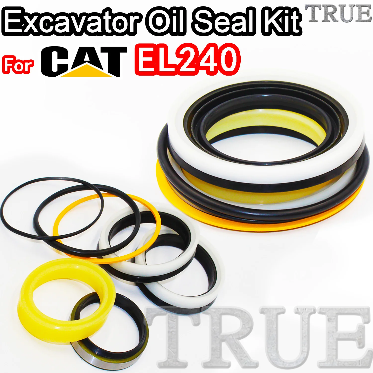 For EL240 Caterpillar Oil Seal Excavator Repair Kit ARM Bucket Hydraulic Pump Digger Clamshell Shovel Adjust Swing Gear Gasket