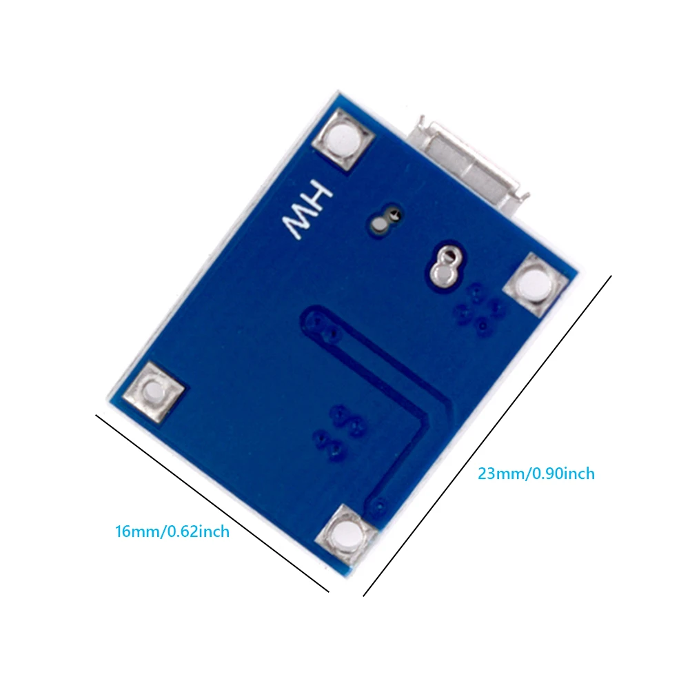 リチウム電池充電器モジュール マイクロ USB 高効率充電ボード 45V ～ 55V バッテリー用インジケータライト付き