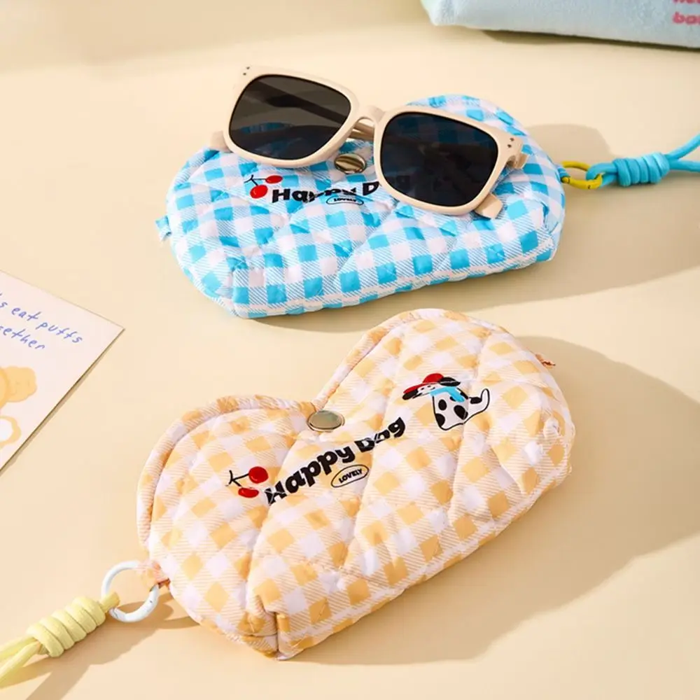 

Portable Cotton Sunglasses Bag Dustproof Hanging Eyeglasses Pouch Dog Sunglasses Protective Cover for Travel Eyewear Holder