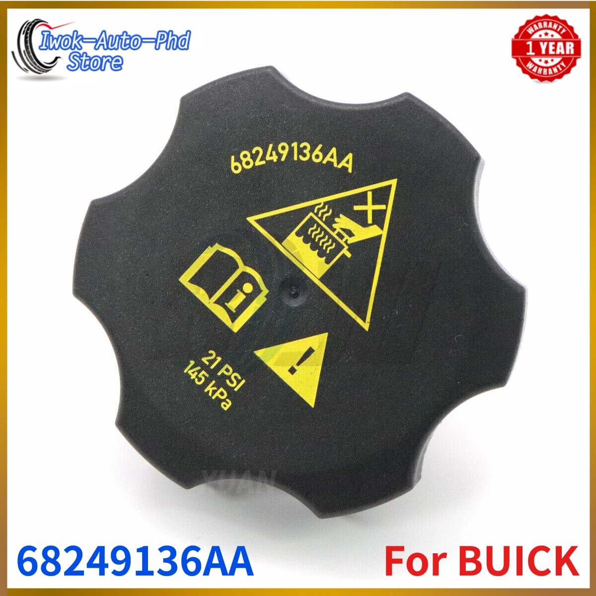 

НОВЫЙ 68249136AA крышка резервуара для бутылки охлаждающей жидкости двигателя для BUICK CADILLAC CHEVROLET CHRYSLER DODGE GMC JEEP PONTIAC RAM SAAB